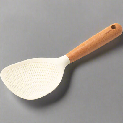 spatule à riz blanc