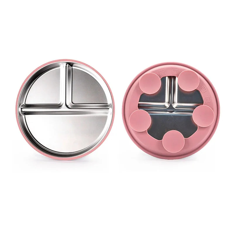 Assiette-bébé-ventouse-rose