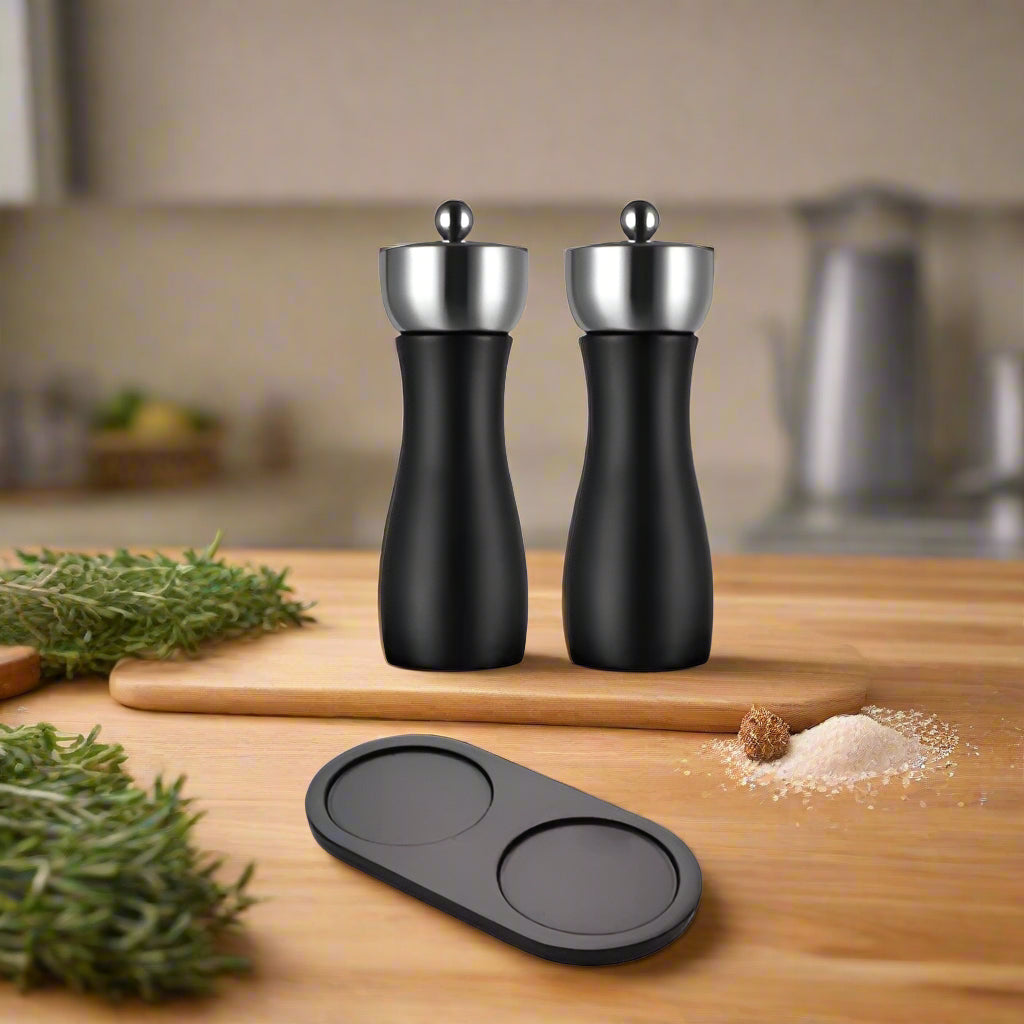 Moulin-a-Sel-et-Poivre-Millory-noir-set17cm
