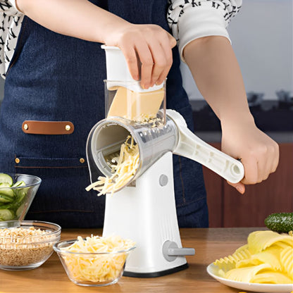 Râpe-à-Légumes-Manuel-Rotative-5en1-GrateFlex-râper