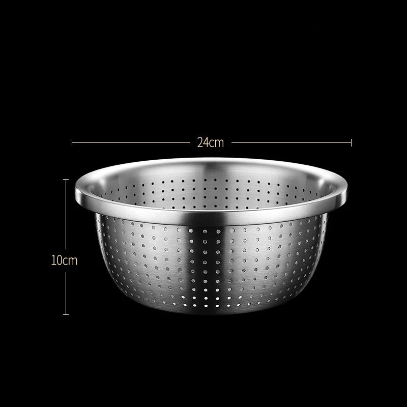 Passoire Inox | Bol - couvercle