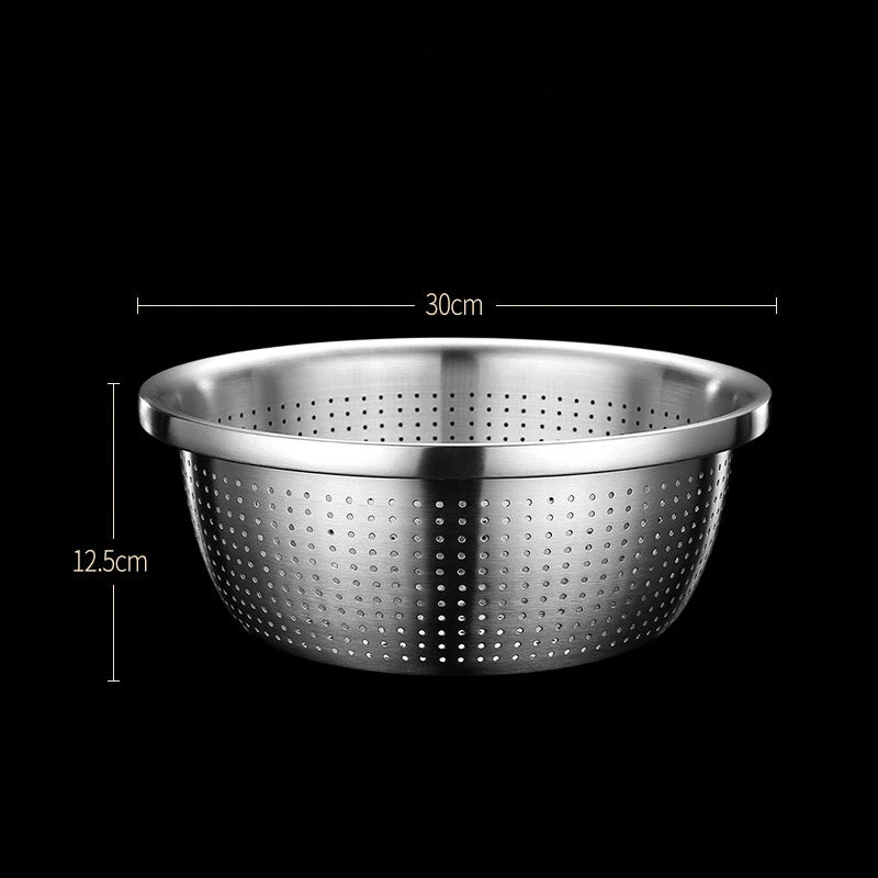 Passoire Inox | Bol - couvercle