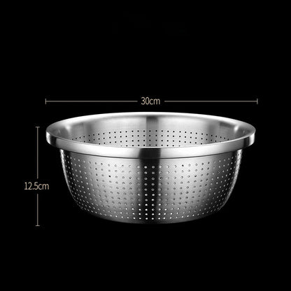 Passoire Inox | Bol - couvercle