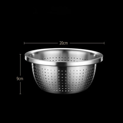 Passoire Inox | Bol - couvercle