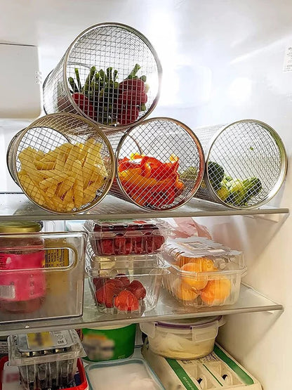 BasketGrill | Panier à griller rotatif - AllezBouffe