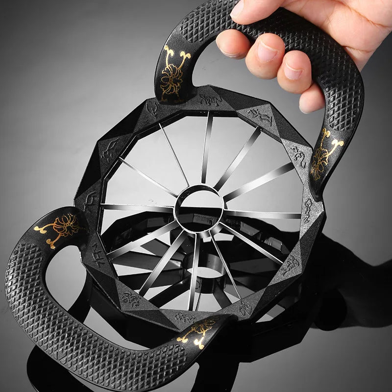 coupe-pomme-inox-noir