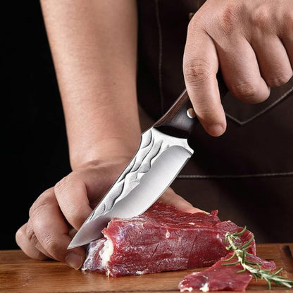 couteau_de_chef_damassé_viande