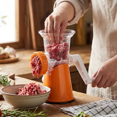 Hachoir à viande manuel-simple