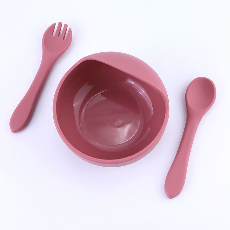 Assiette-bebe-Antidérapante-Incassable-rose