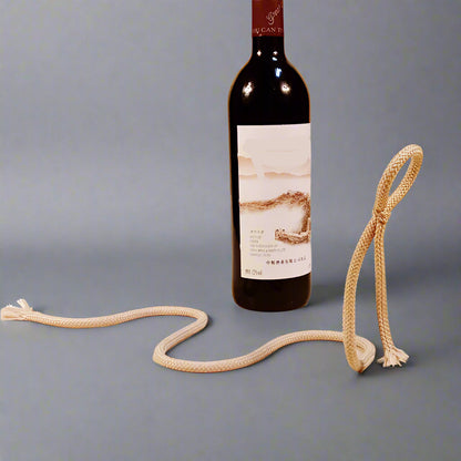 Porte Bouteille Vin | Corde flottante