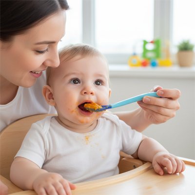 Cuillère-bébé-CooliSpoon-ergonomie