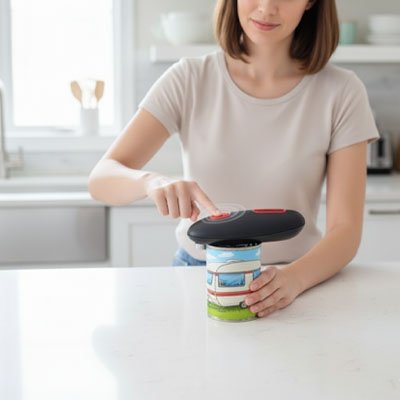 Ouvre-boite-electrique-KitchenEase-simplifie