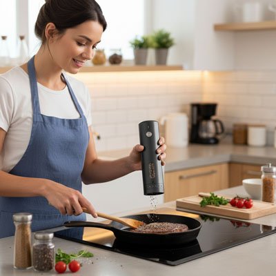 Moulin à poivre-électrique-PrecisionChef-polyvalent