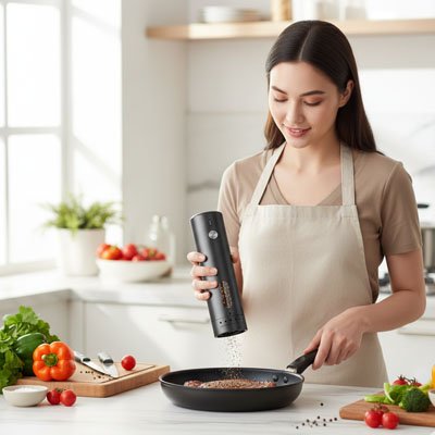 Moulin à poivre-électrique-PrecisionChef-goût