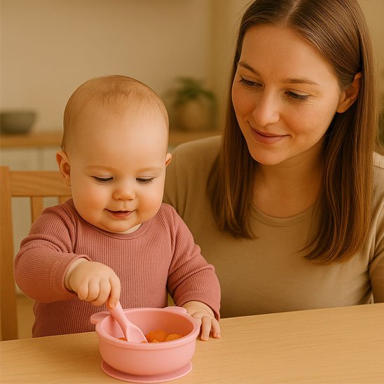 Assiette-pour-bebe-Antidérapante-durabe