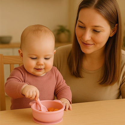 Assiette-pour-bebe-Antidérapante-durabe