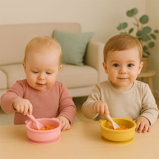 Assiette-pour-bebe-Antidérapante-attrayant