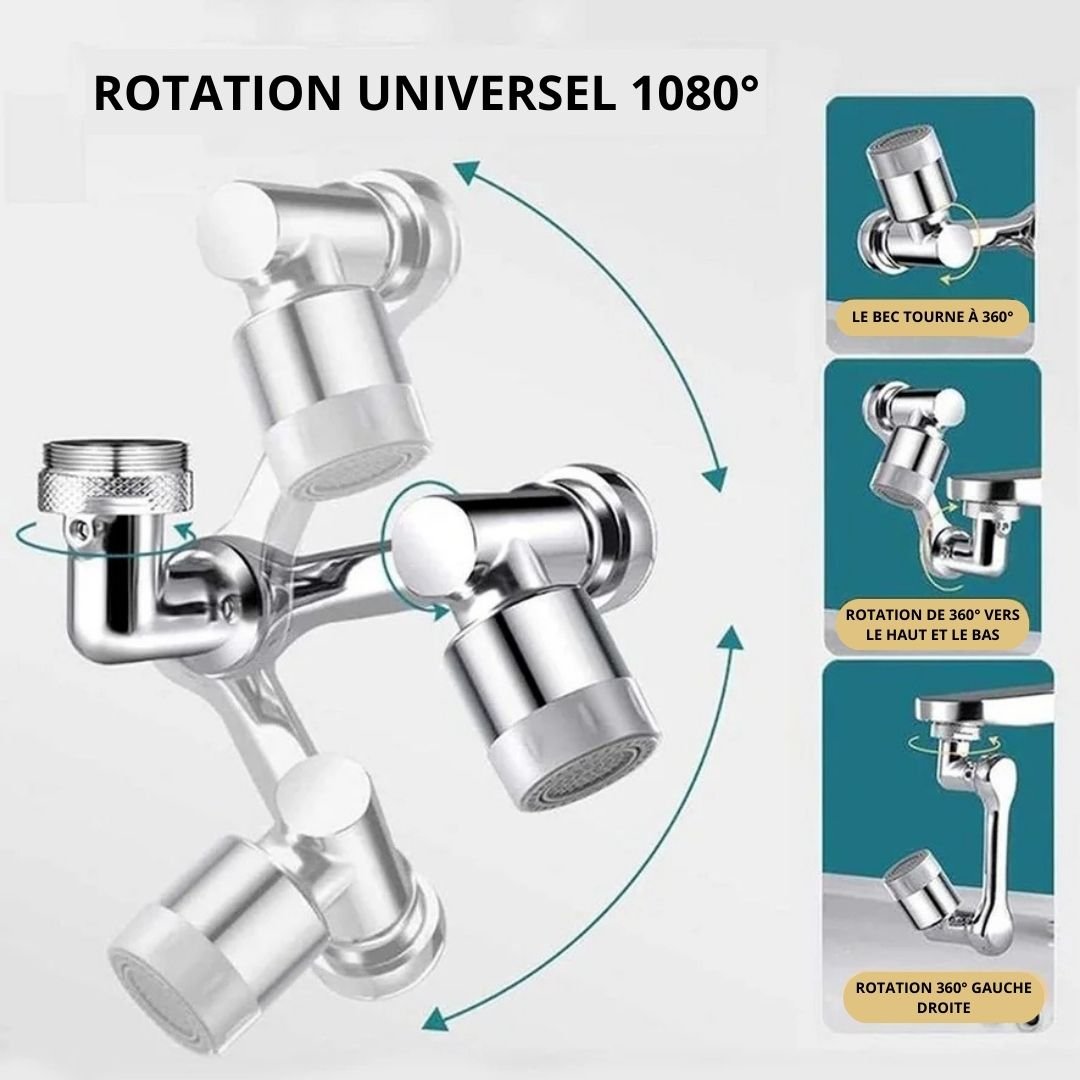 Robinet rotatif 1080 | RobiRot1080™ - AllezBouffe